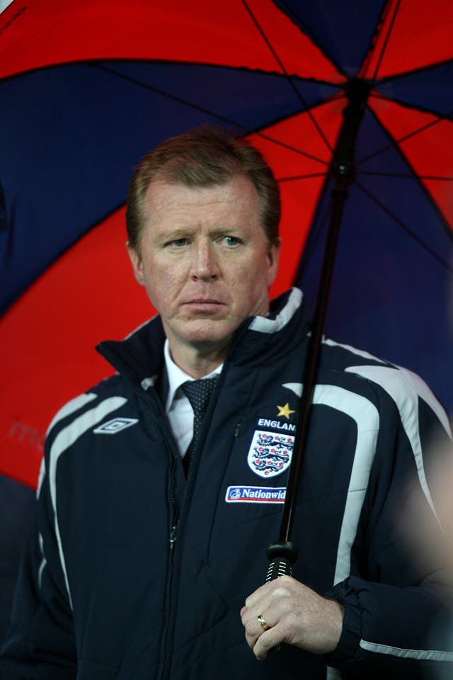 Steve McClaren's England failed to qualify for Euro 2008 on a miserable night at Wembley
