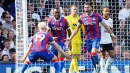 Joel Ward celebrates equalising for Crystal Palace (Zac Goodwin/PA)