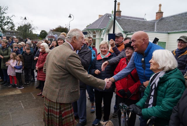 Royal visit to Aberdeenshire