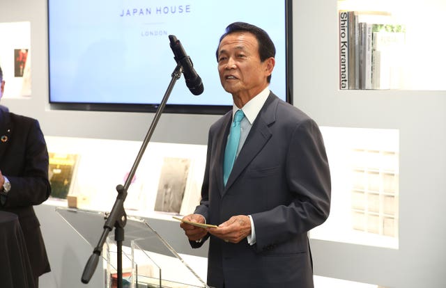 Japan’s deputy prime minister Taro Aso said the Olympics were cursed every 40 years