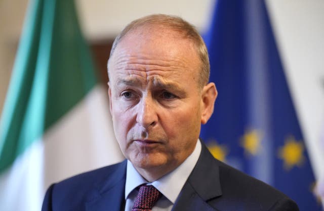 Irish deputy premier Micheal Martin