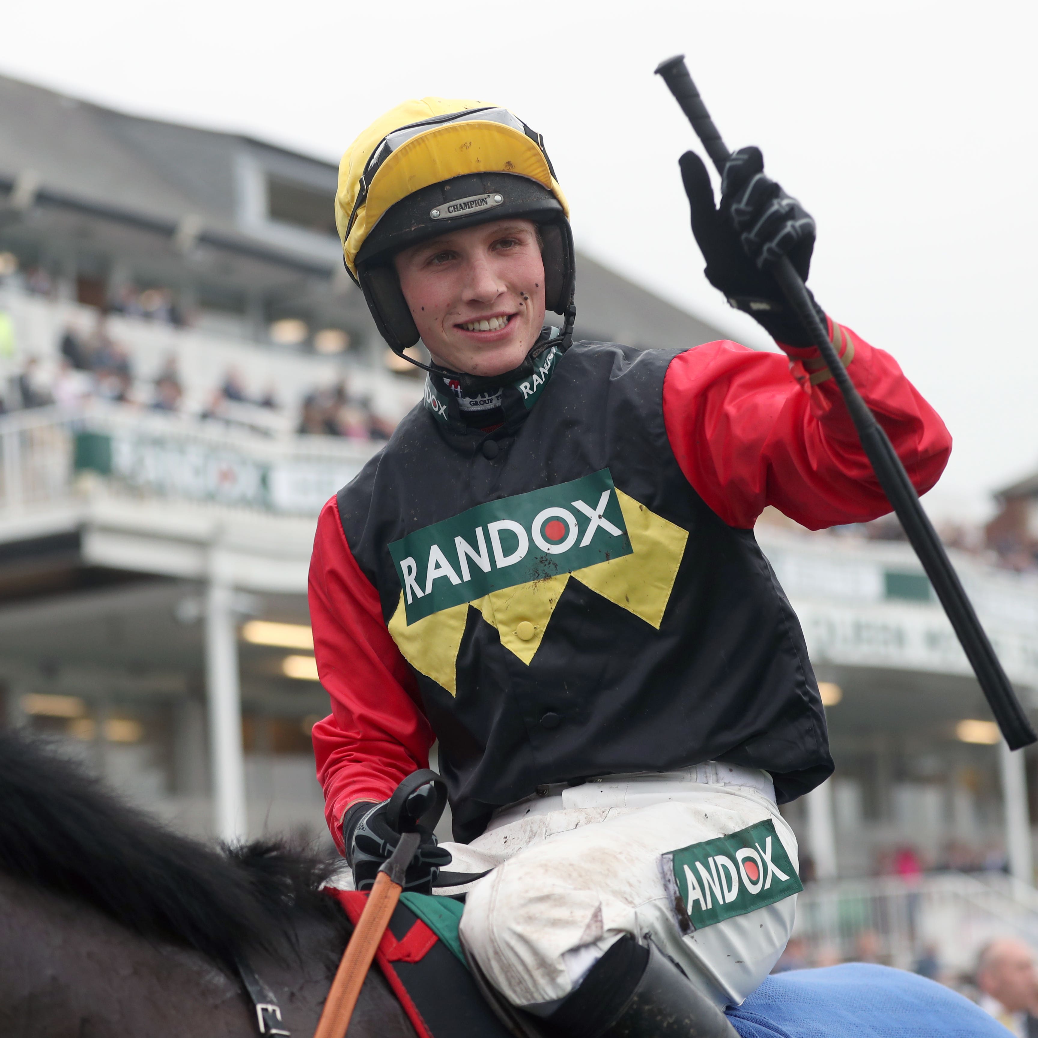 Harry Cobden, three winners at Chepstow