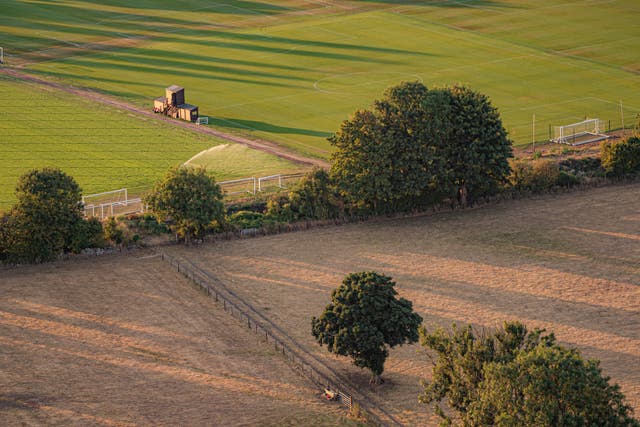 Dry fields