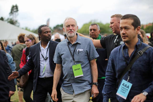 Jeremy Corbyn at Labour Live