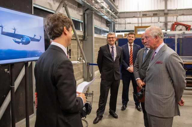 Royal visit to Whittle Laboratory – Cambridge