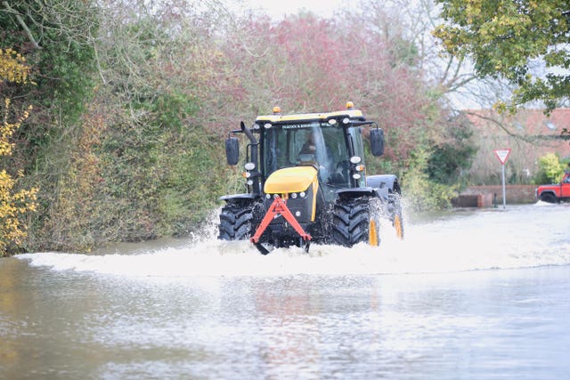 Flooding in the North of England