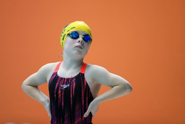 Iona Winnifrith, aged 13, is the youngest member of ParalympicsGB's swimming squad for Paris