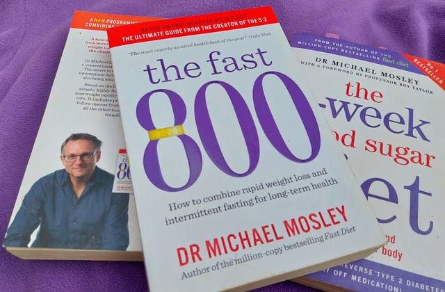 Books by TV doctor and columnist Michael Mosley