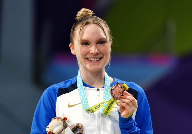 Toni Shaw won bronze for Scotland (David Davies/PA)