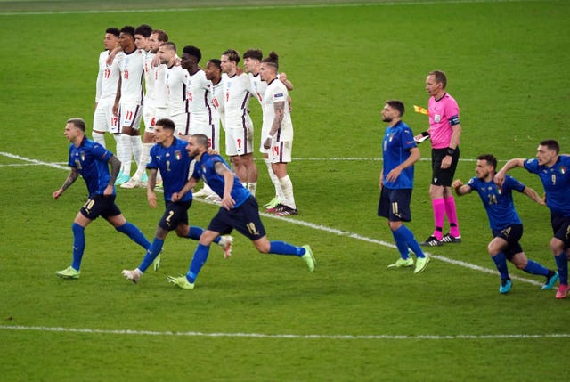 Italy celebrate