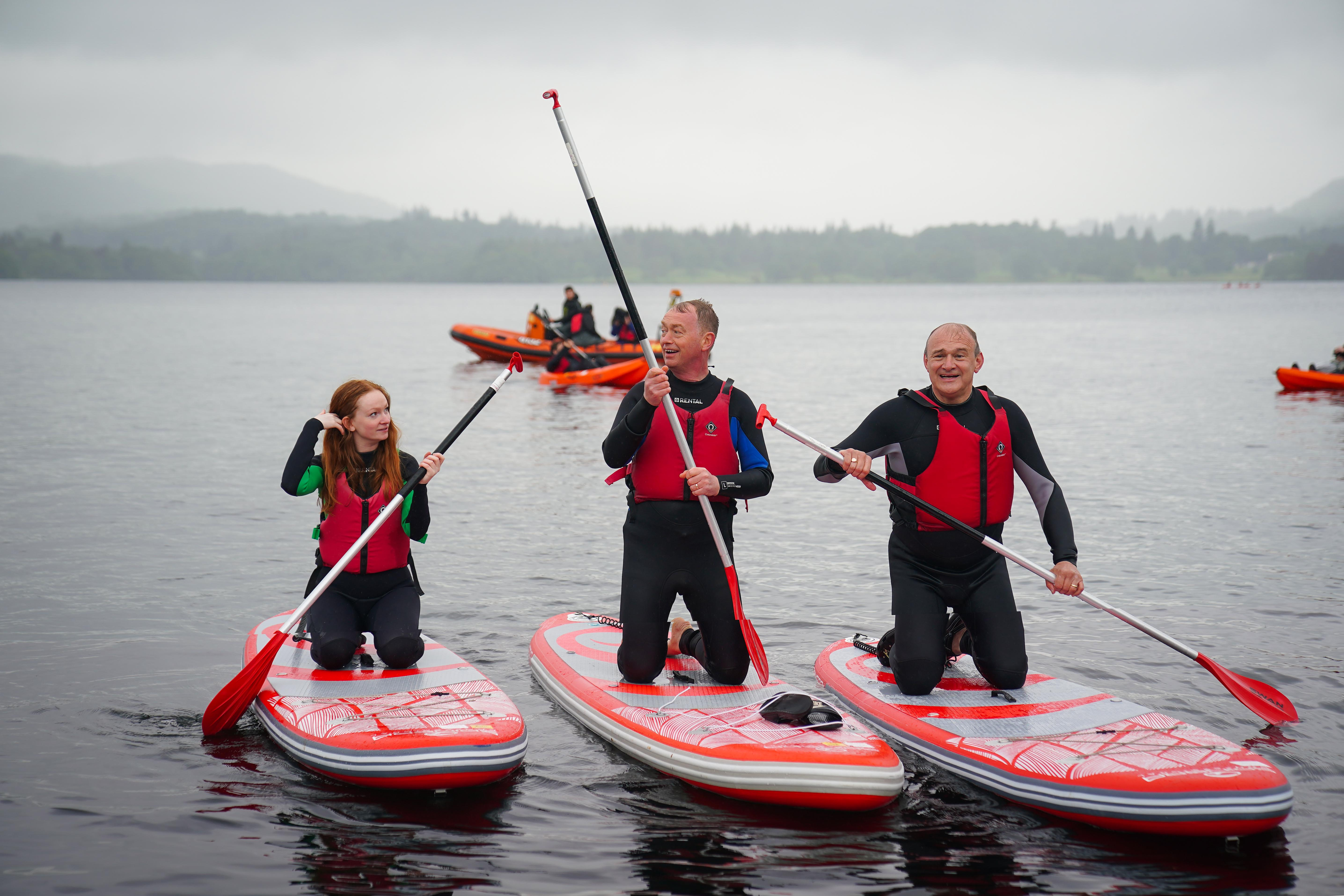 Sir Ed Davey Takes The Plunge As He Reveals Lib Dem Plan To Tackle ...