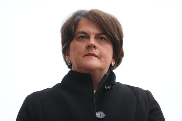 First Minister Arlene Foster