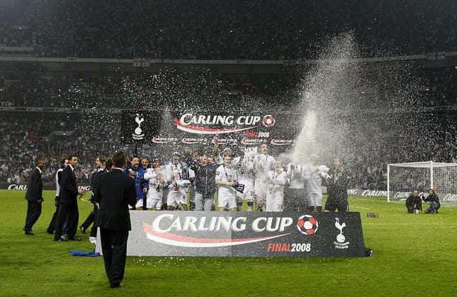 Tottenham last won a trophy in 2008 when they lifted the Carling Cup