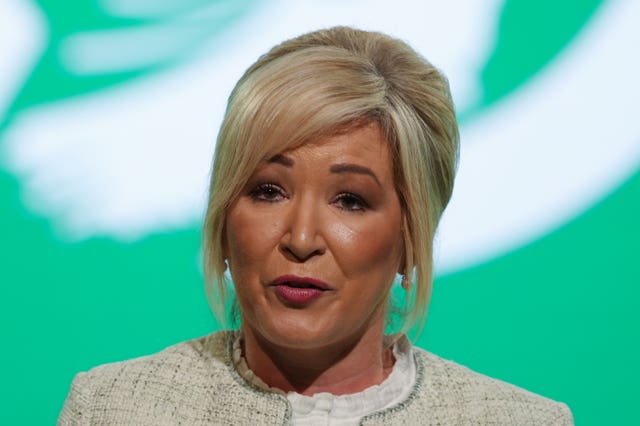 Northern Ireland First Minister Michelle O’Neill 