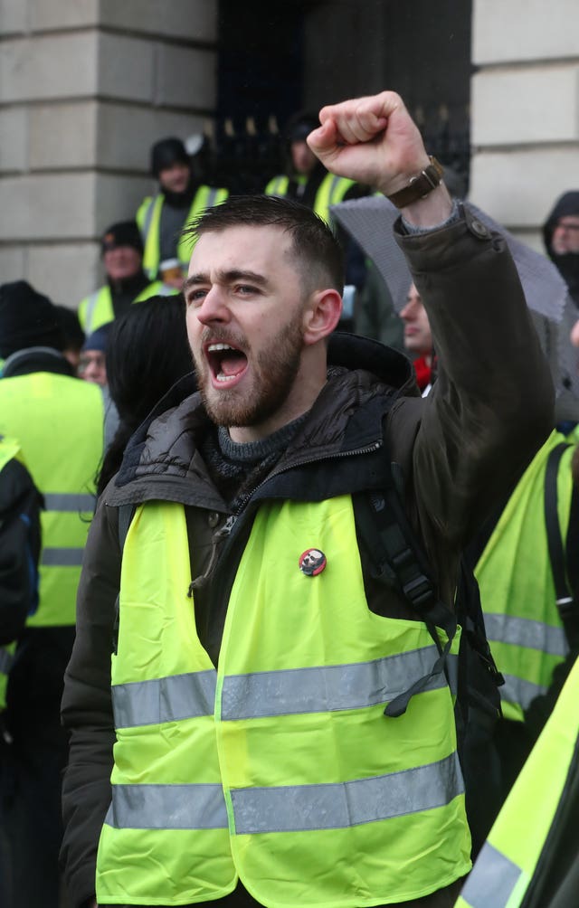 Dublin protest