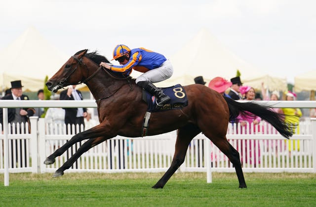 Paddington winning the St James’s Palace Stakes at Royal Ascot