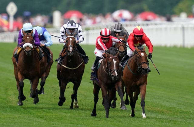 Bradsell winning at Royal Ascot