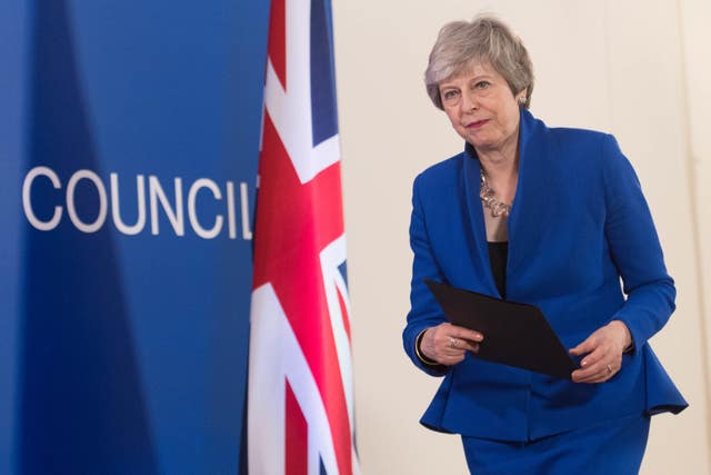 Prime Minister Theresa May (Stefan Rousseau/PA)