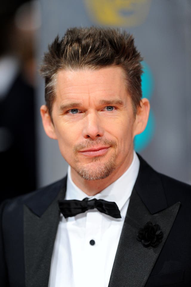 Ethan Hawke arriving at The EE British Academy Film Awards 2015