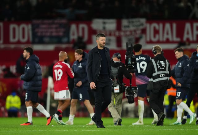 Manchester United boss Michael Carrick