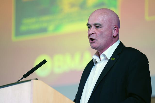 RMT general secretary Mick Lynch 