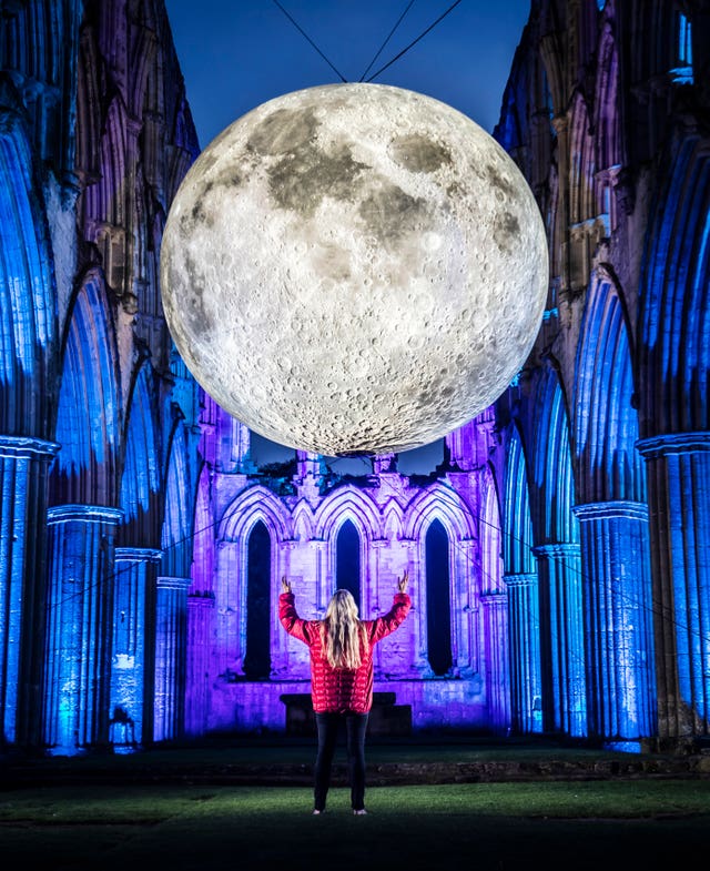 ‘Museum of the Moon’ at Rievaulx Abbey