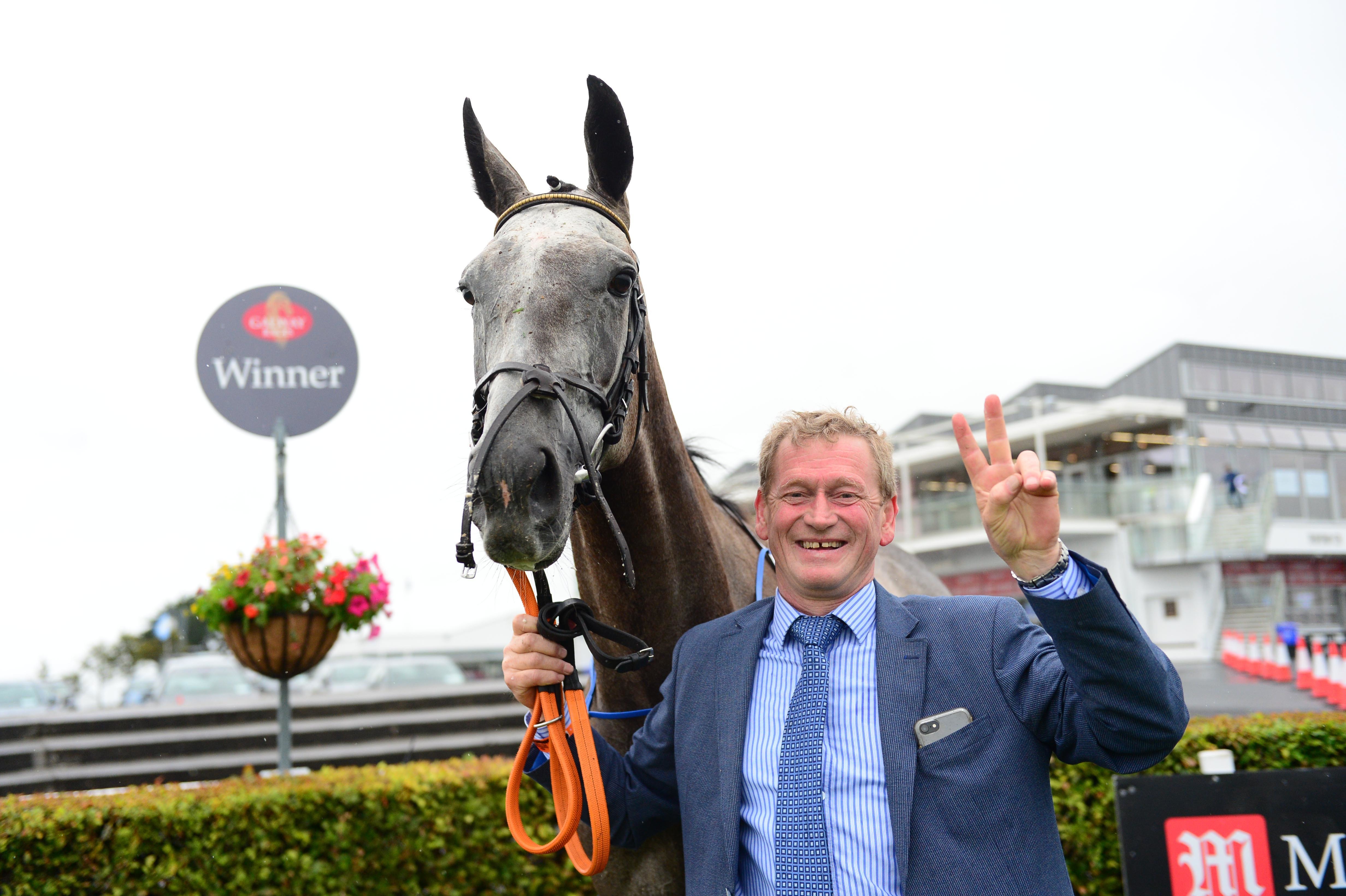 Tony Mullins with Princess Zoe at the 2020 Galway Festival