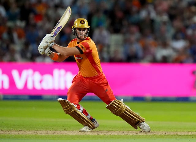 Jacob Bethell batting for Birmingham Phoenix