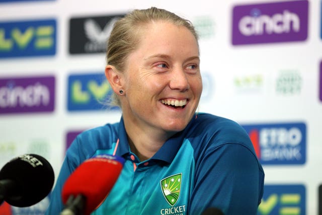 Australia’s Alyssa Healy 