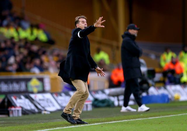 Wolves manager Julen Lopetegui was delighted with his side''s win