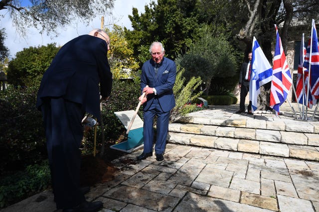 Royal visit to Israel and the Palestinian territories – Day One