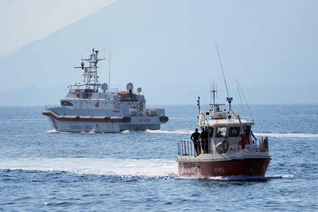 Rescue boats at seat