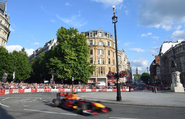 F1 cars look unlikely to ever race around the streets of central London 