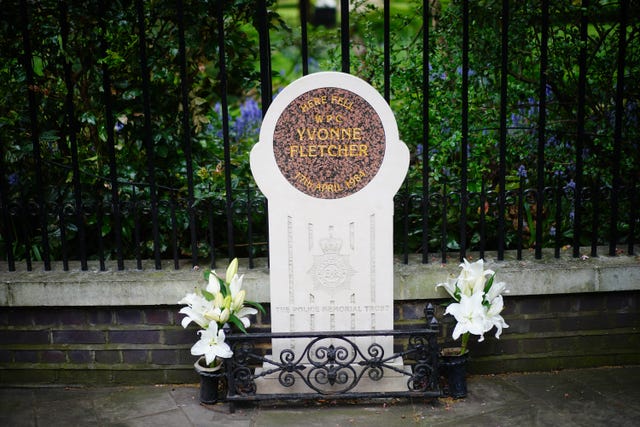 Yvonne Fletcher memorial