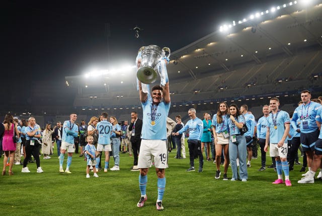 Manchester City's on-field success, including their Champions League triumph last season, has contributed to record revenues