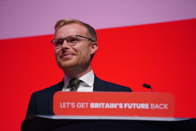 Michael Shanks at Labour Party Conference 2023