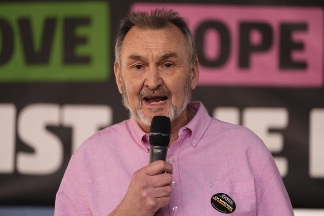 Kevin Courtney, co-chair of the Together Alliance