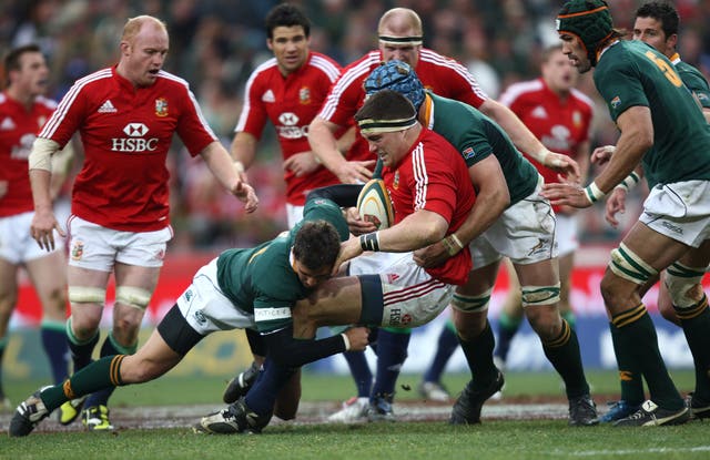 The British and Irish Lions face South Africa next summer 