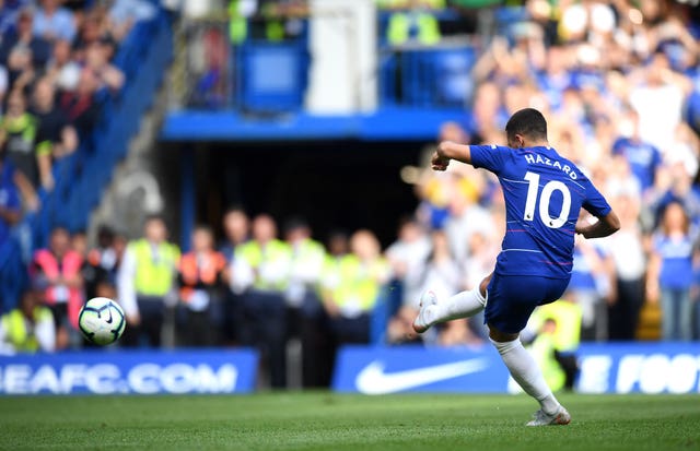 Eden Hazard says he is very happy at Chelsea and is loved by the fans