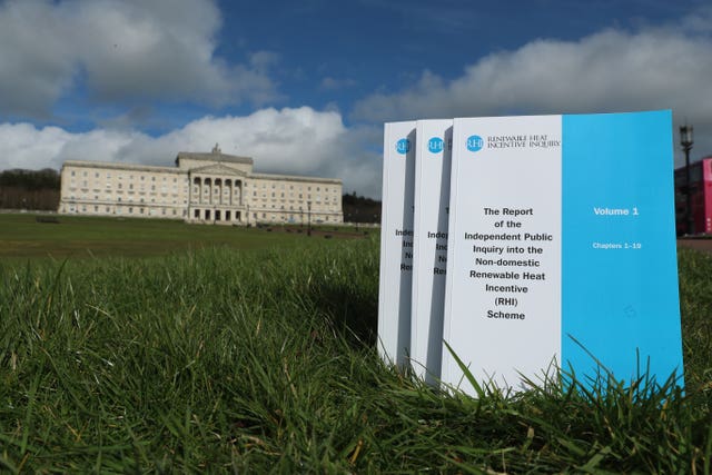 Copies of the Renewable Heat Incentive Inquiry report