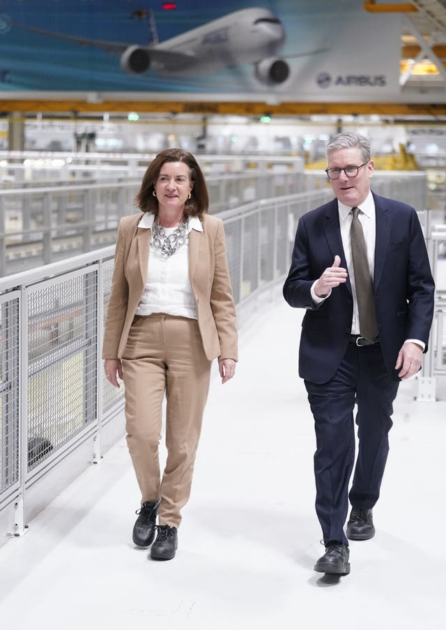 Eluned Morgan with Prime Minister Sir Keir Starmer