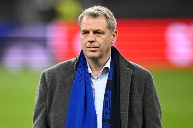 Todd Boehly pictured at the 2025 Conference League final