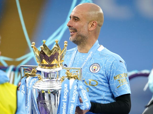 Guardiola has guided City to three Premier League titles