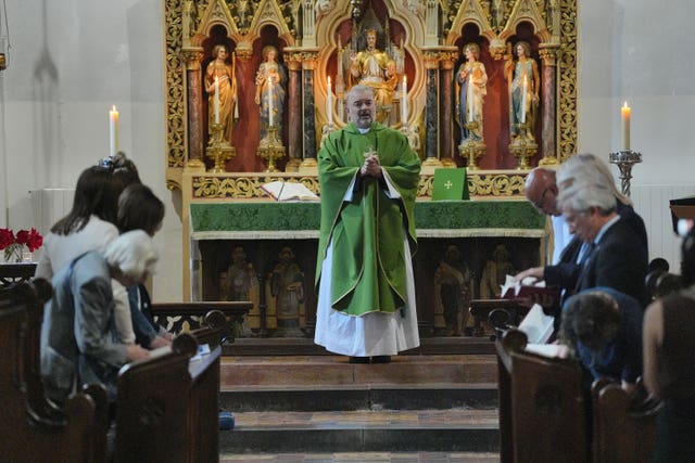 A vigil for the dead at St James's church