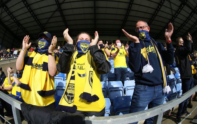 Oxford United v Blackpool – Sky Bet League One – Playoff – Semi Final – First Leg – Kassam Stadium