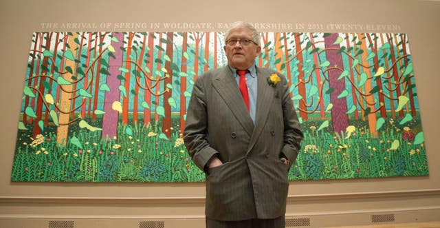 David Hockney photocall – London