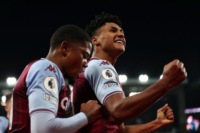 Ollie Watkins opened the scoring late on for Villa 