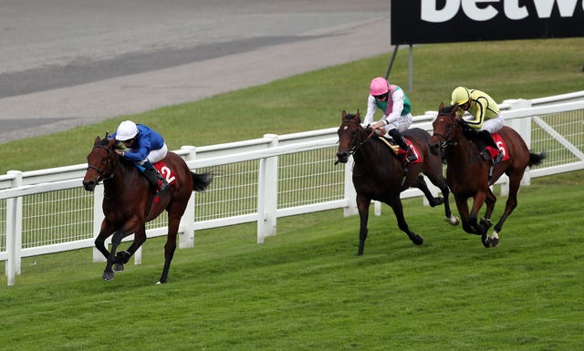 Maximal (pink cap) goes for gold on the opening day of Royal Ascot