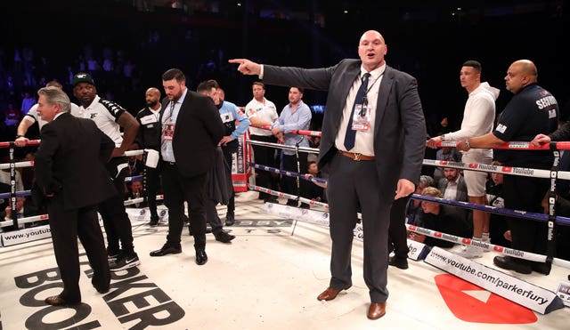 Tyson Fury became hugely overweight during his inactivity (Nick Potts/PA Images)