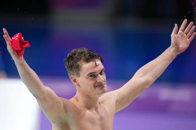James Wilby is also into the 50m breaststroke semi-finals (Tim Goode/PA)
